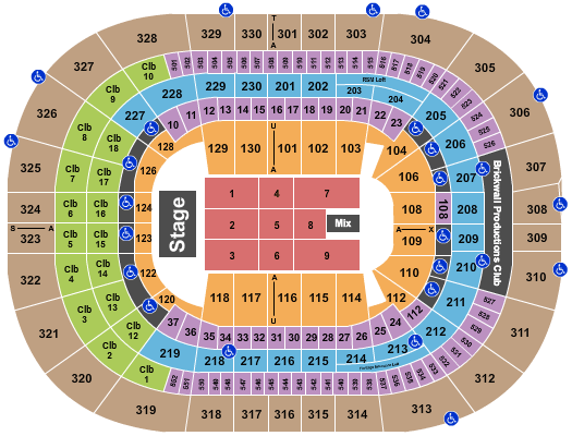 Amalie Arena Trans-Siberian Orchestra Seating Chart